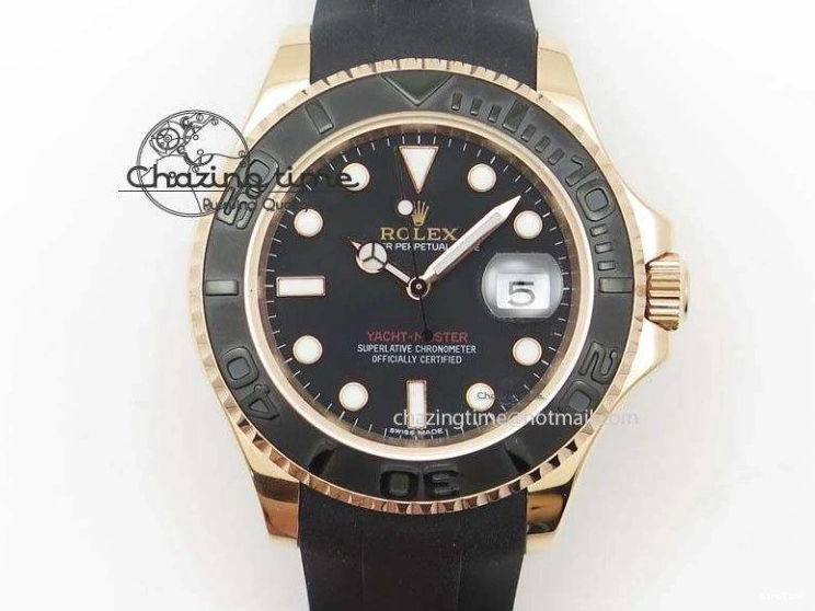 MiroTime 0417 Timeless Daytona YG 116518LN JH Best Edition White Dial On Rubber Strap A4130 (Free XS rubber strap) 3643